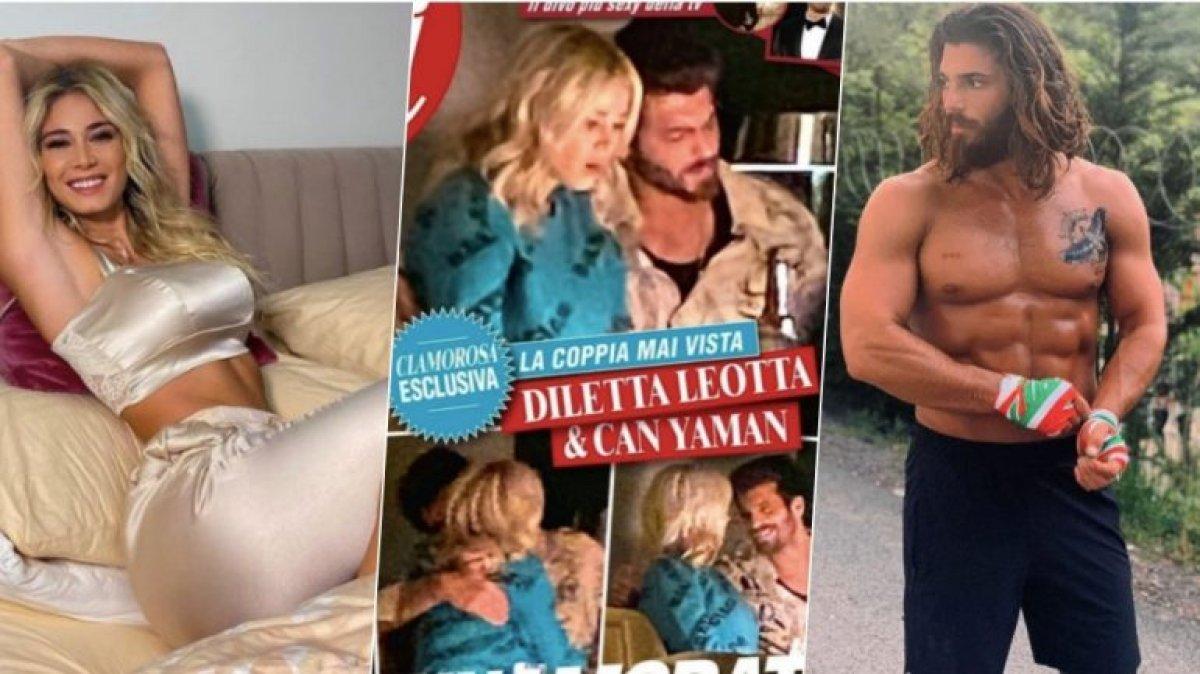 Can Yaman'dan Diletta Leotta paylaşımı