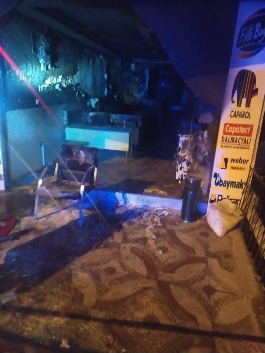 Ankara'da dükkan yakıp sahibine canlı izleten şahıs yakalandı