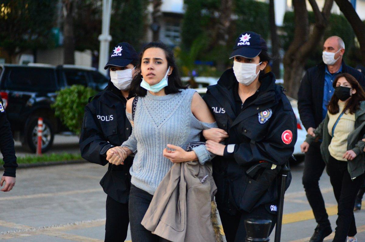 Adana'da Boğaziçi Üniversitesi protestosuna destek