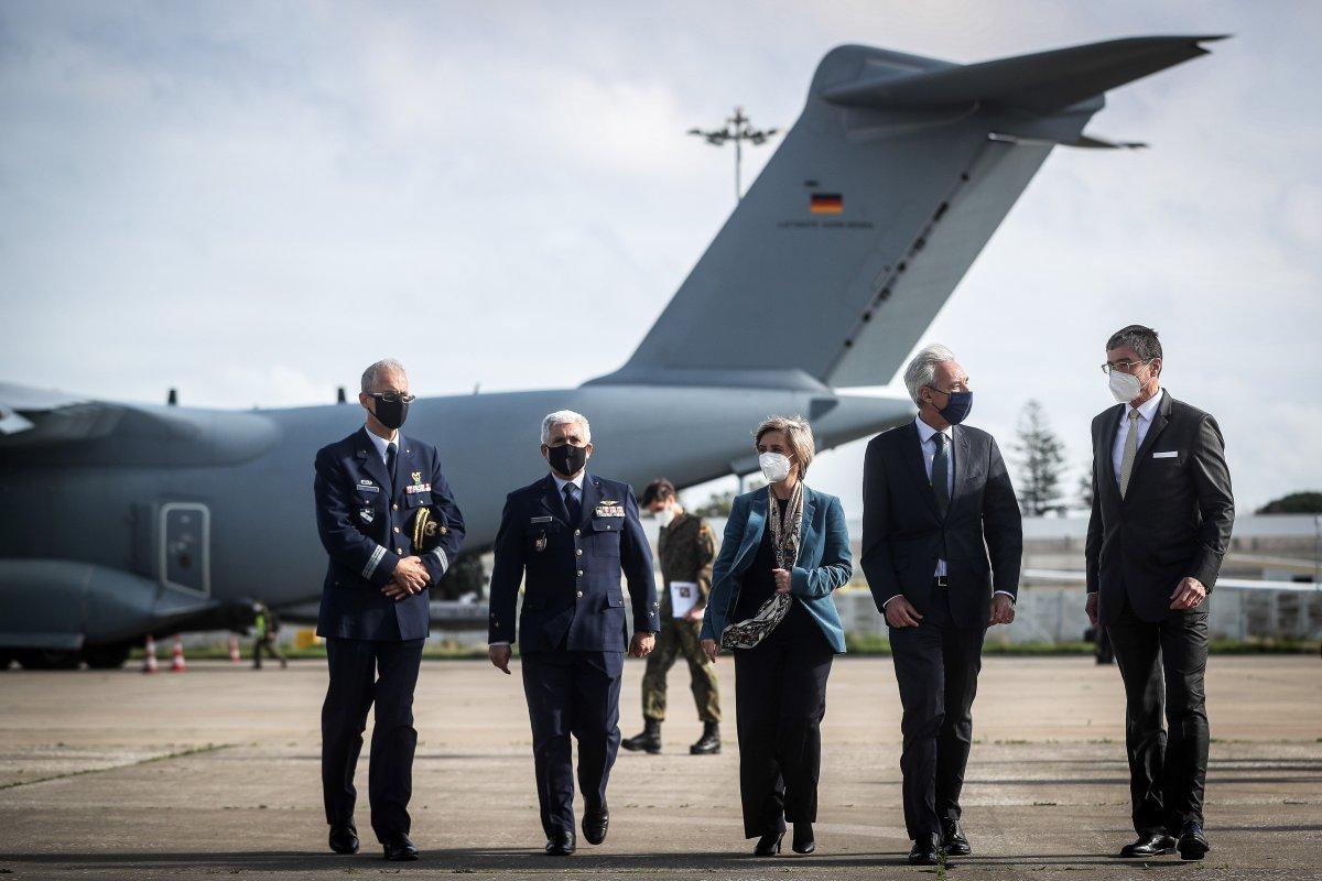 Almanya'dan Portekiz'e tıbbi yardım