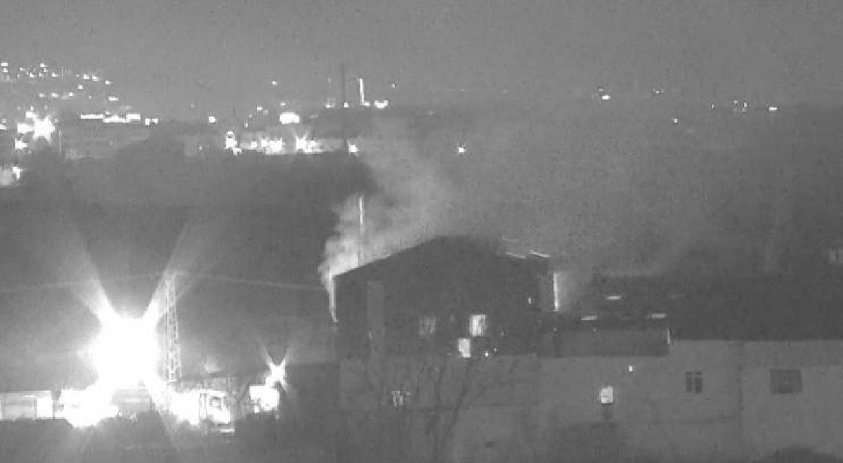 Tuzla'da geri dönüşüm fabrikası yandı