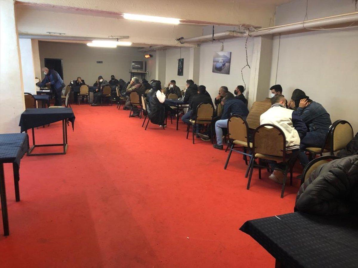 Eskişehir'de kumar operasyonu: 38 kişiye 119 bin 700 lira ceza