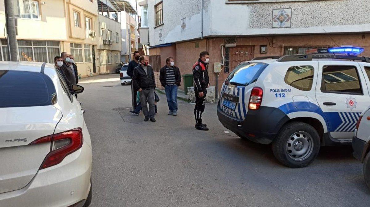 Bursa'da, terasta mangal keyfi panik yarattı