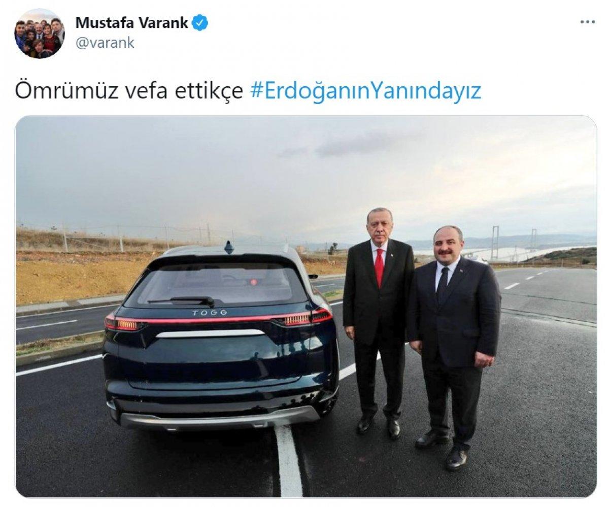 Cumhurbaşkanı Erdoğan'a destek tweet'leri 2 milyonu aştı