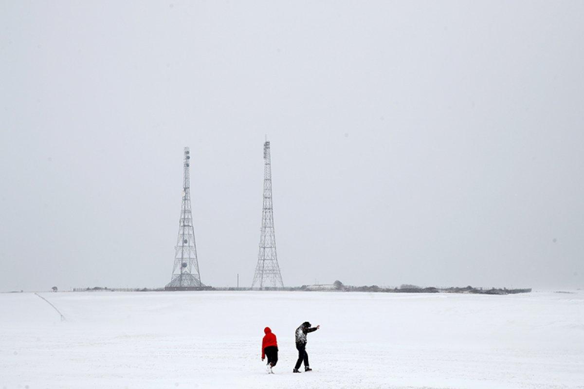 Avrupa'da kar yağışı etkili oldu