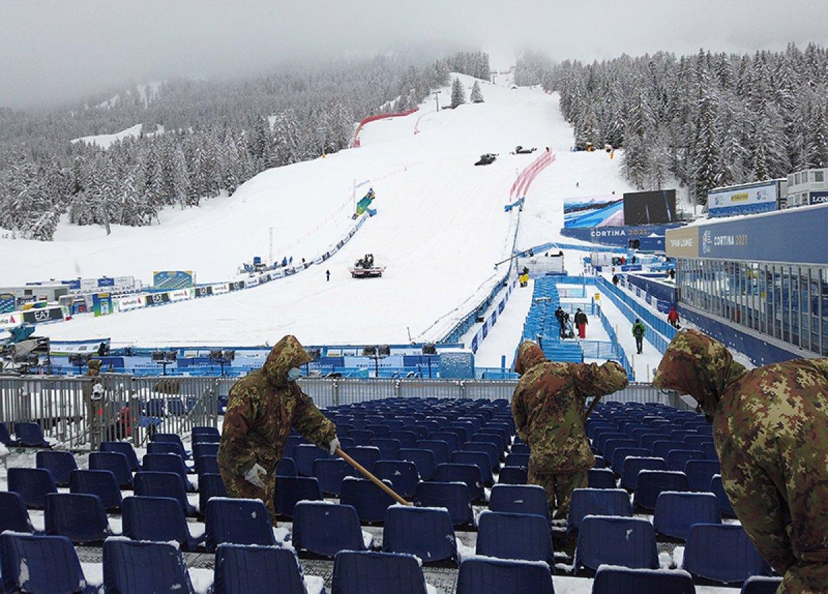 Avrupa'da kar yağışı etkili oldu