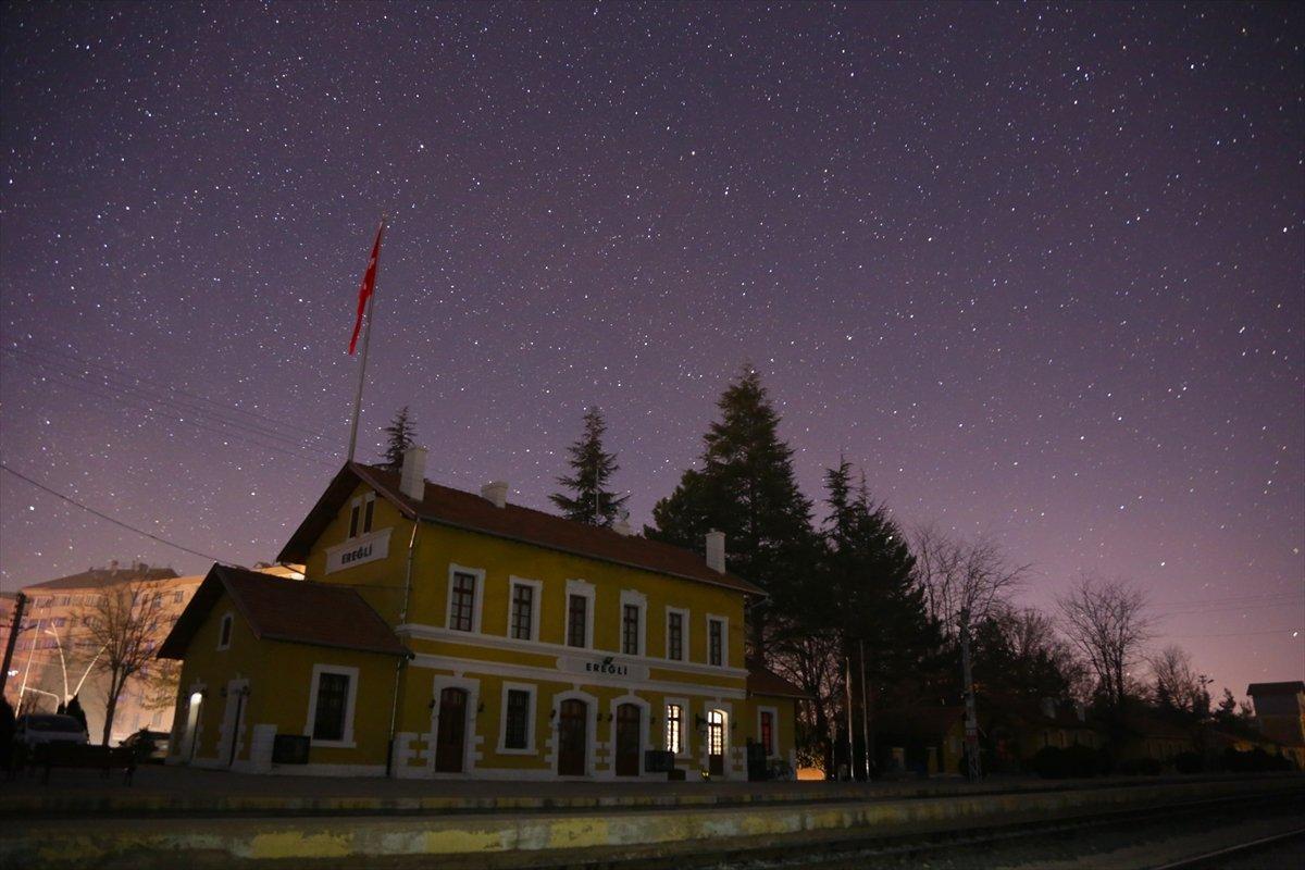 Konya'da tarihi mekanlar, yıldızlarla fotoğraflandı