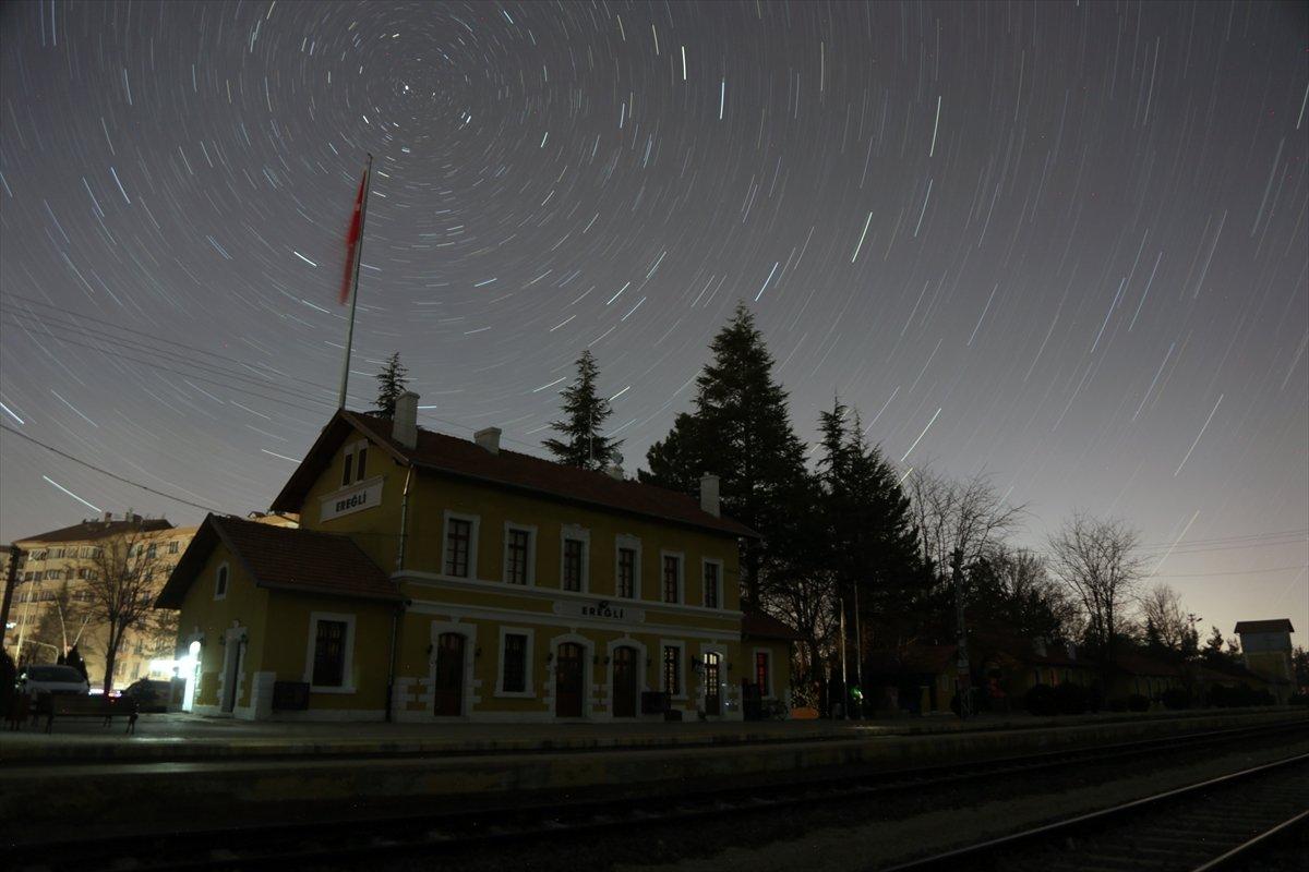 Konya'da tarihi mekanlar, yıldızlarla fotoğraflandı