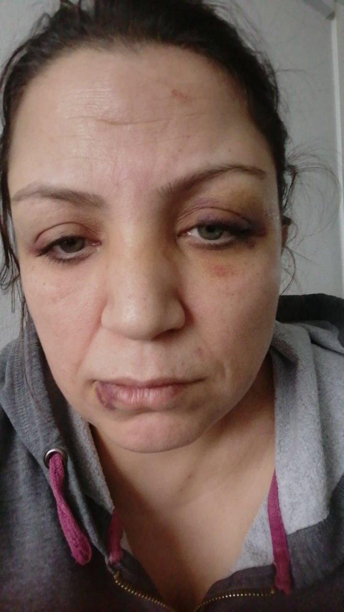 İzmir'de kirayı geciktiren kadına darp