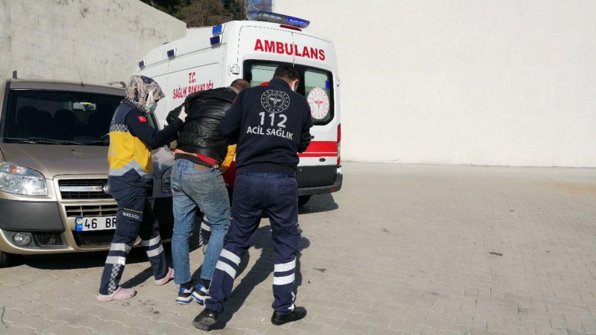 Kahramanmaraş’ta kimlik soran polise bayılma numarası yaptı
