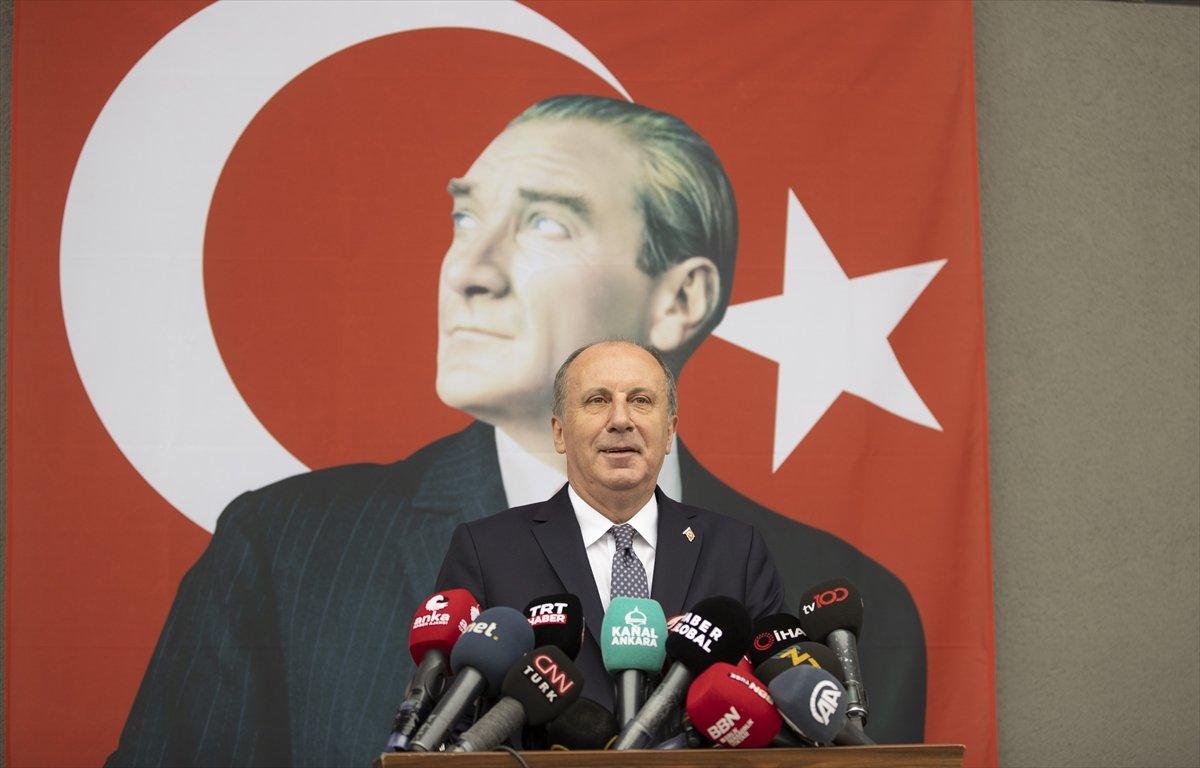 Muharrem İnce CHP'den istifa etti