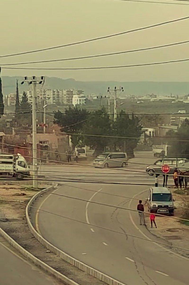 Antalya'da kısıtlamada drift yapan maganda kamerada