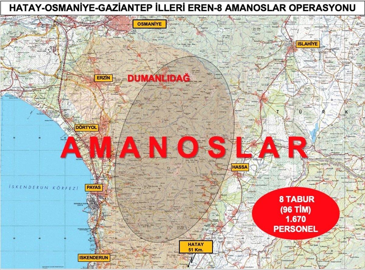 Eren-8 Amanoslar Operasyonu başladı