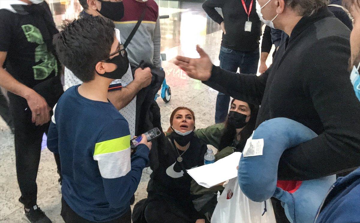 İstanbul Havalimanı'nda çocuğu kaybolan anne fenalık geçirdi