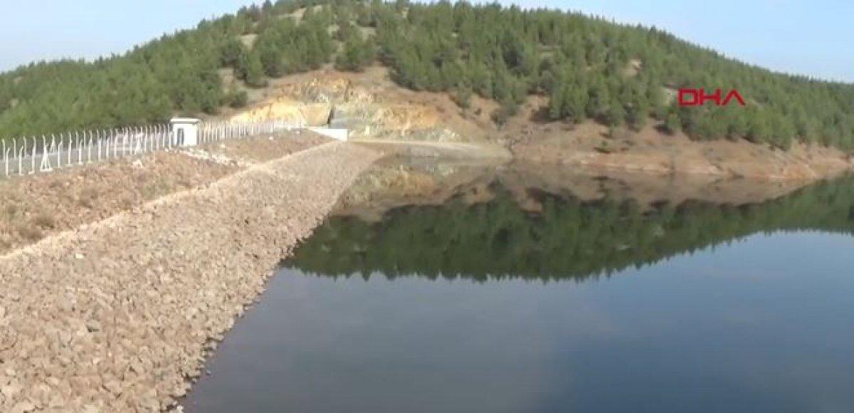 Gaziantep'te Güneş Göleti'nin su seviyesi yükseldi