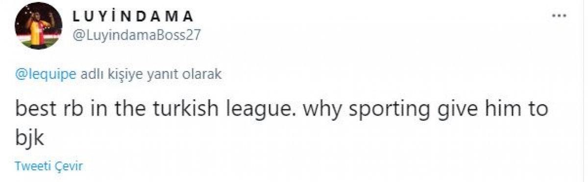 Beşiktaşlı taraftarlardan Valentin Rosier operasyonu