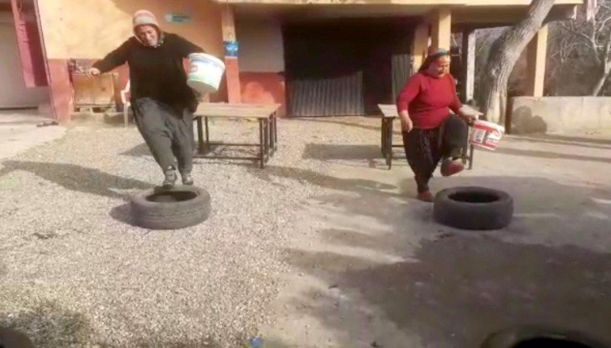 Osmaniye'de çocukların Survivor'ı, renkli görüntüler oluşturdu