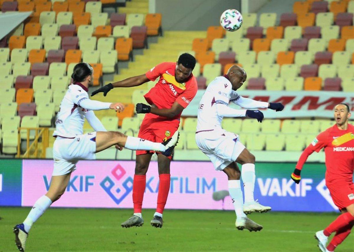 Trabzonspor, Yeni Malatyaspor'u da yendi