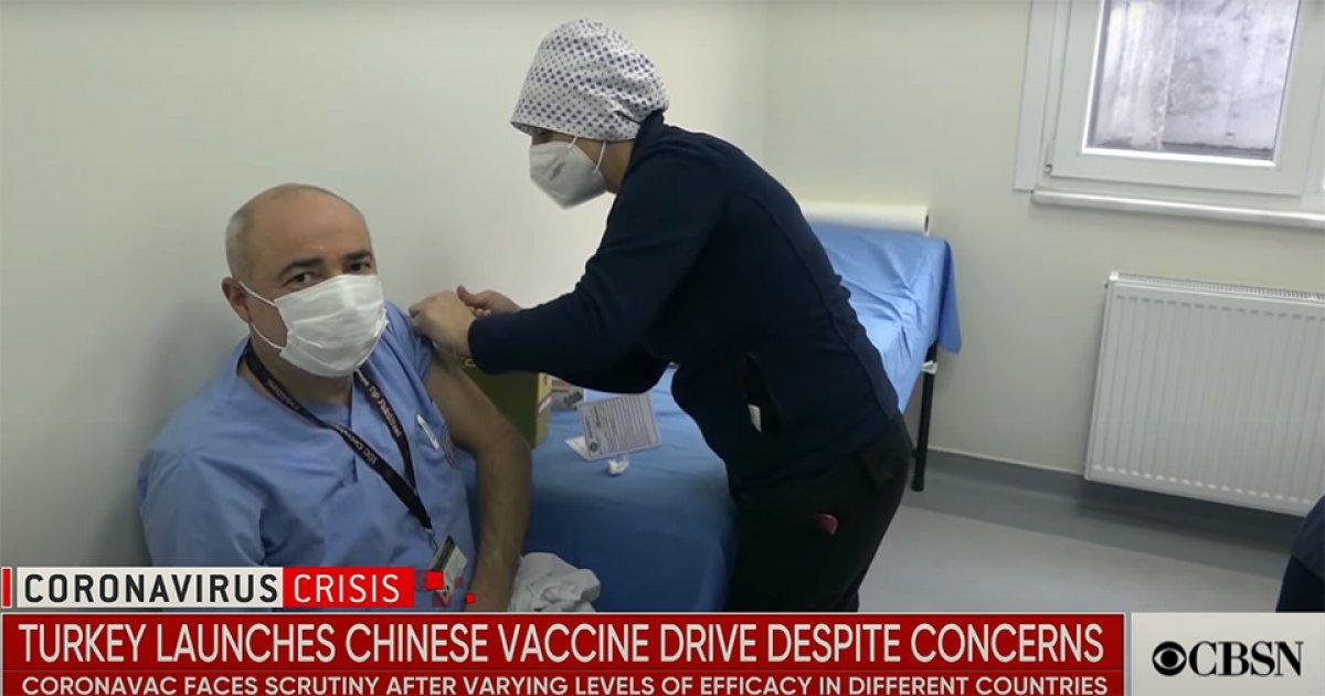 CBS'ten, Türkiye'nin aşı kampanyasıyla ilgili algı operasyonu