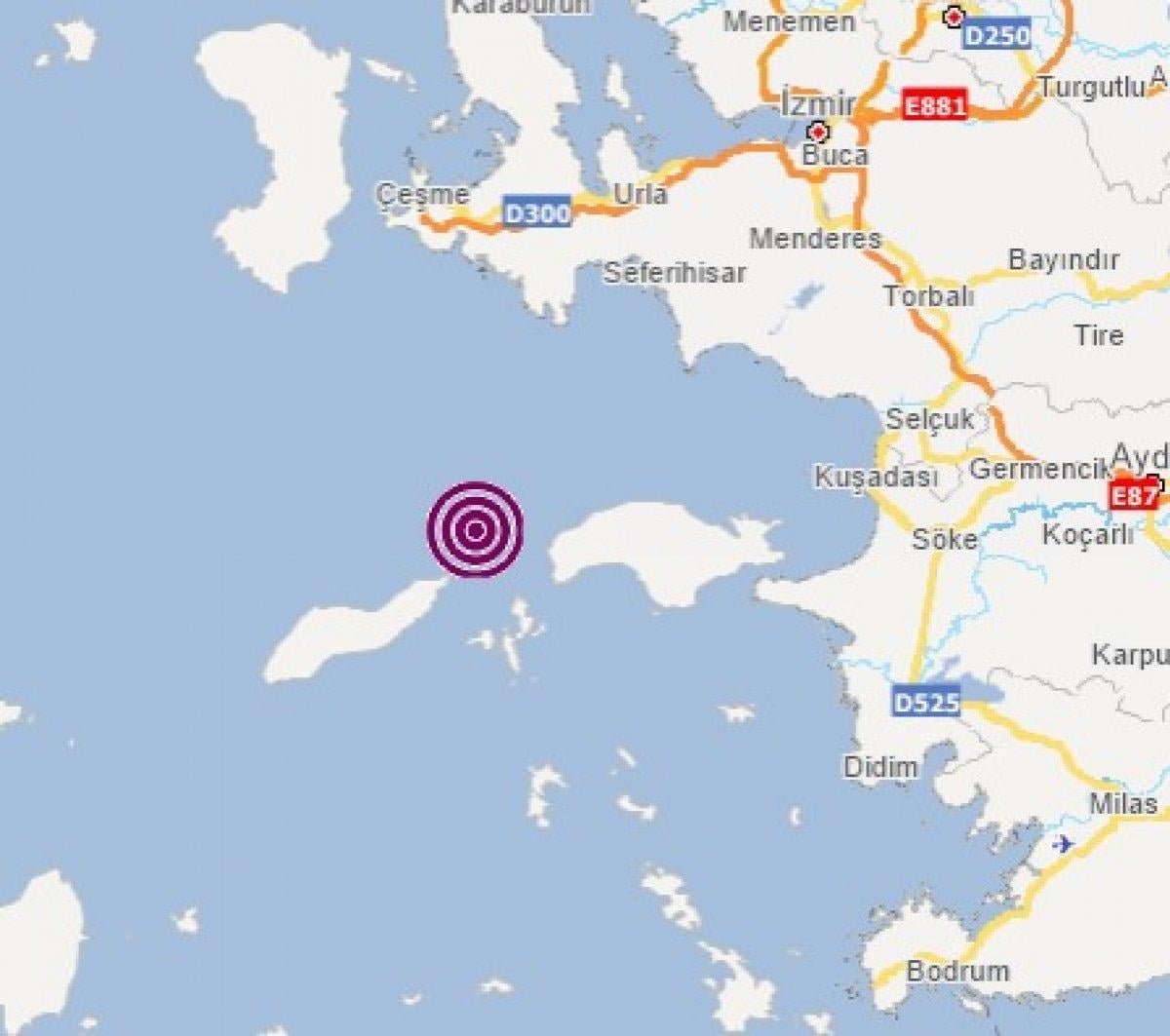 İzmir’de 4.4 büyüklüğünde deprem