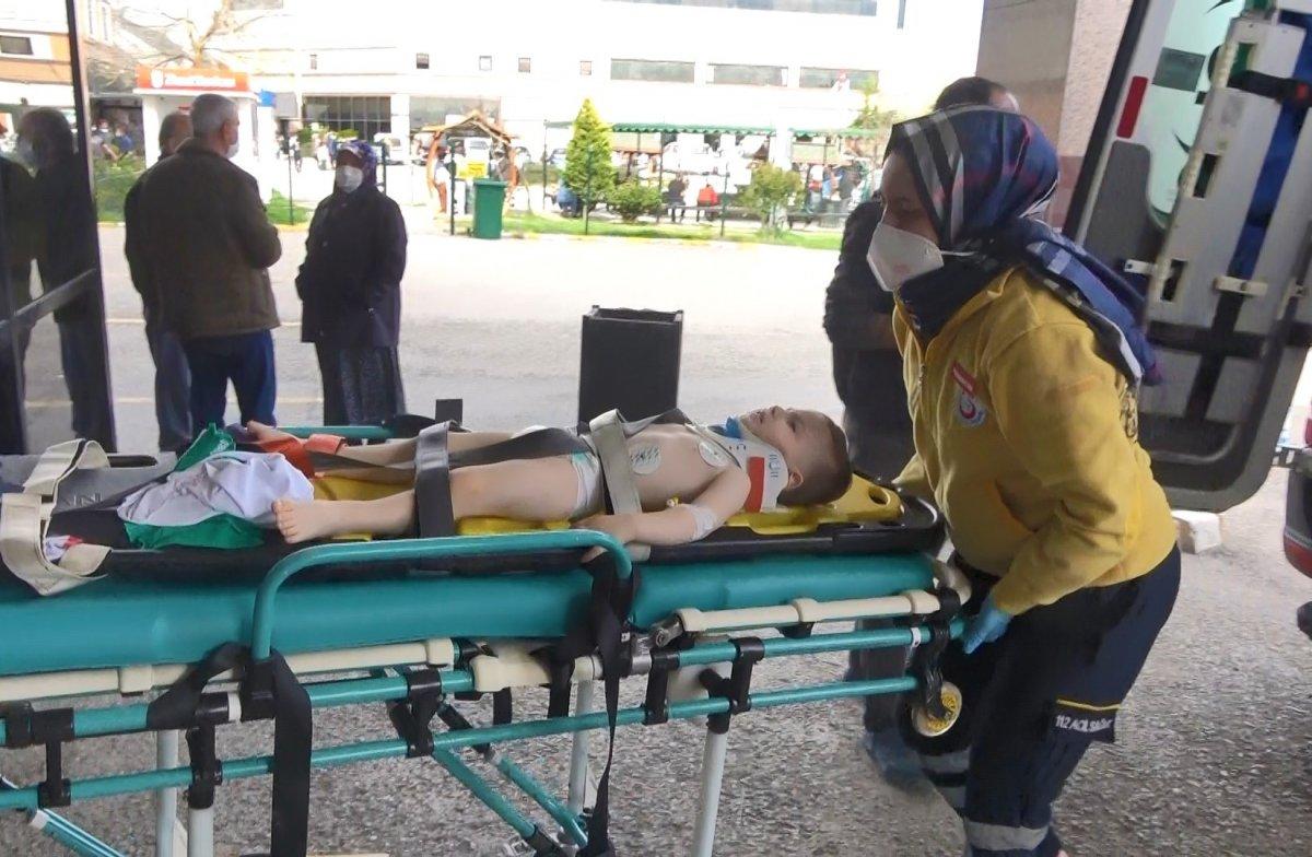 Kocaeli'de 2 yaşındaki bebek balkondan düştü