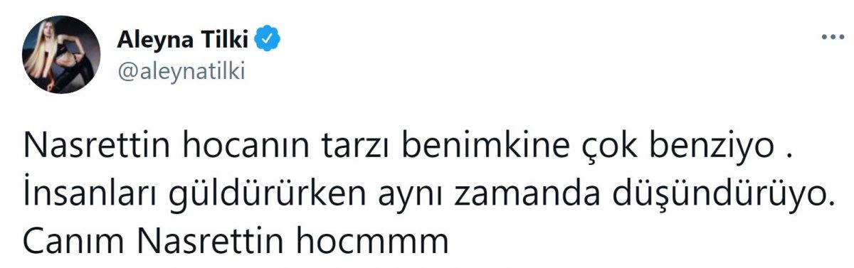 Aleyna Tilki: Nasreddin Hoca'nın tarzı benimkine çok benziyor