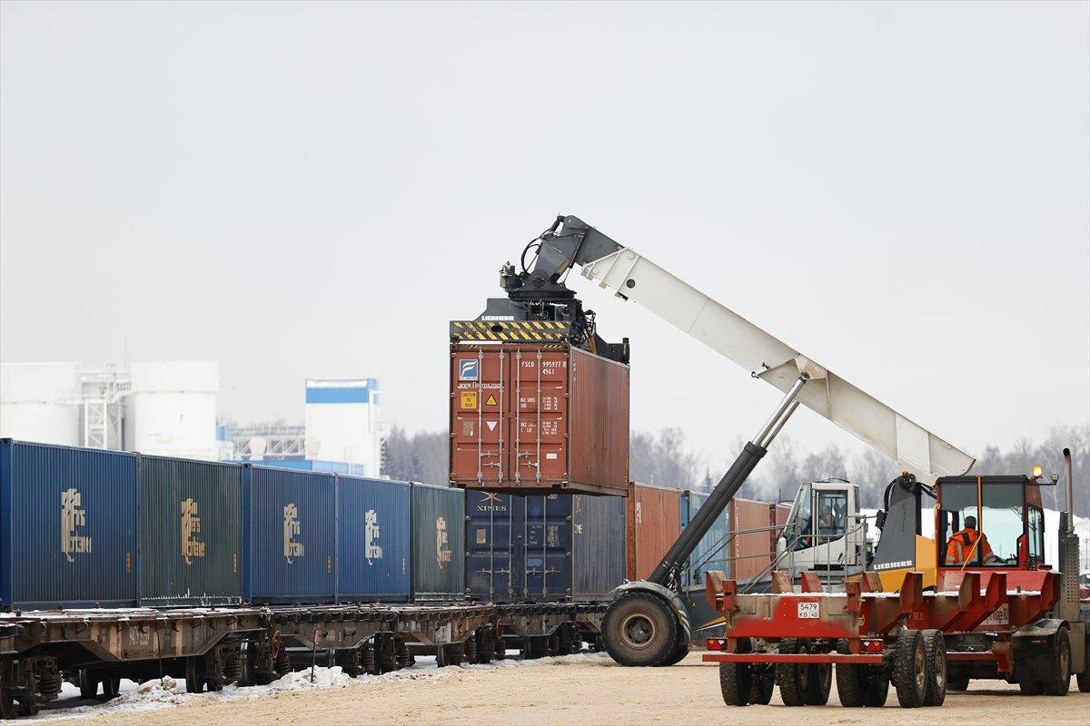 ilk ihracat blok treni