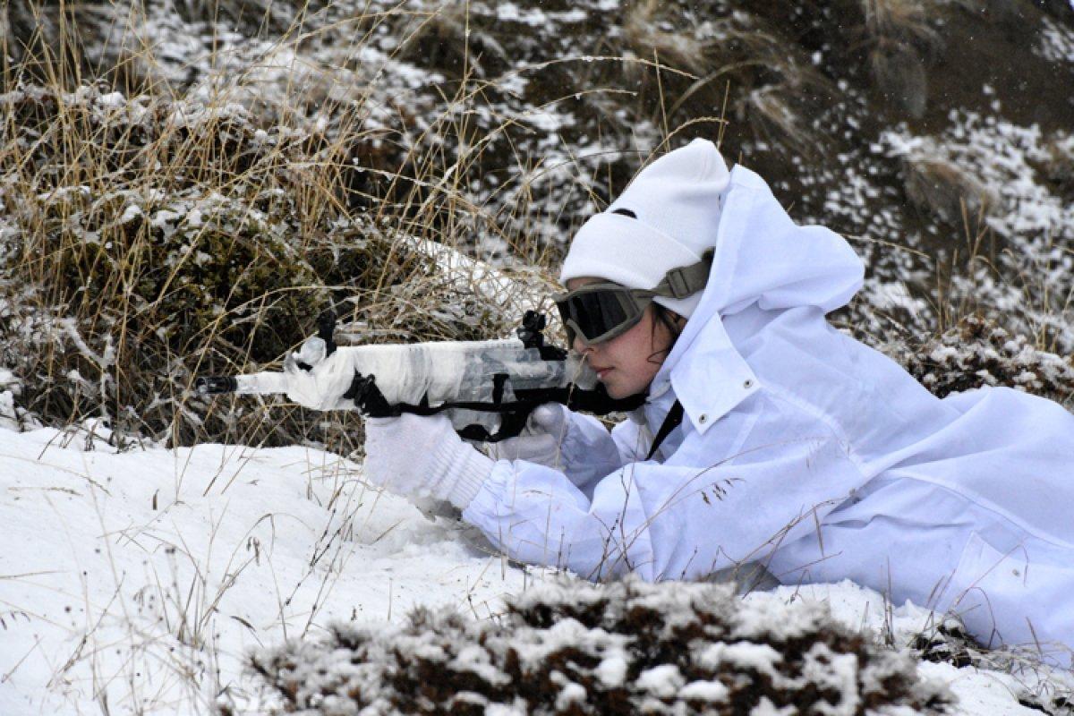PÖH'ler Doğu Karadeniz'in karla kaplı dağlarını teröristlerden temizliyor