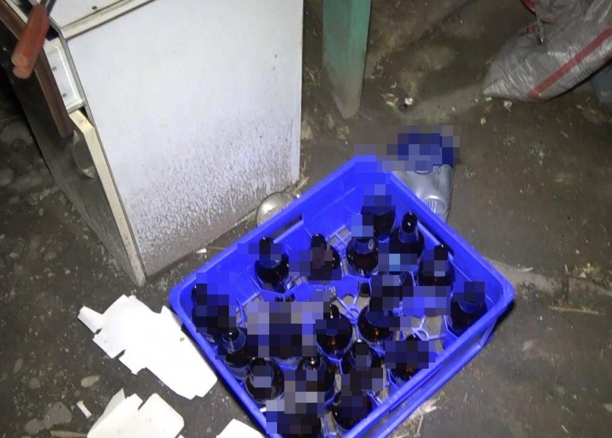 Bursa'da polis, kaçak meyhaneyi müşteri gibi bastı