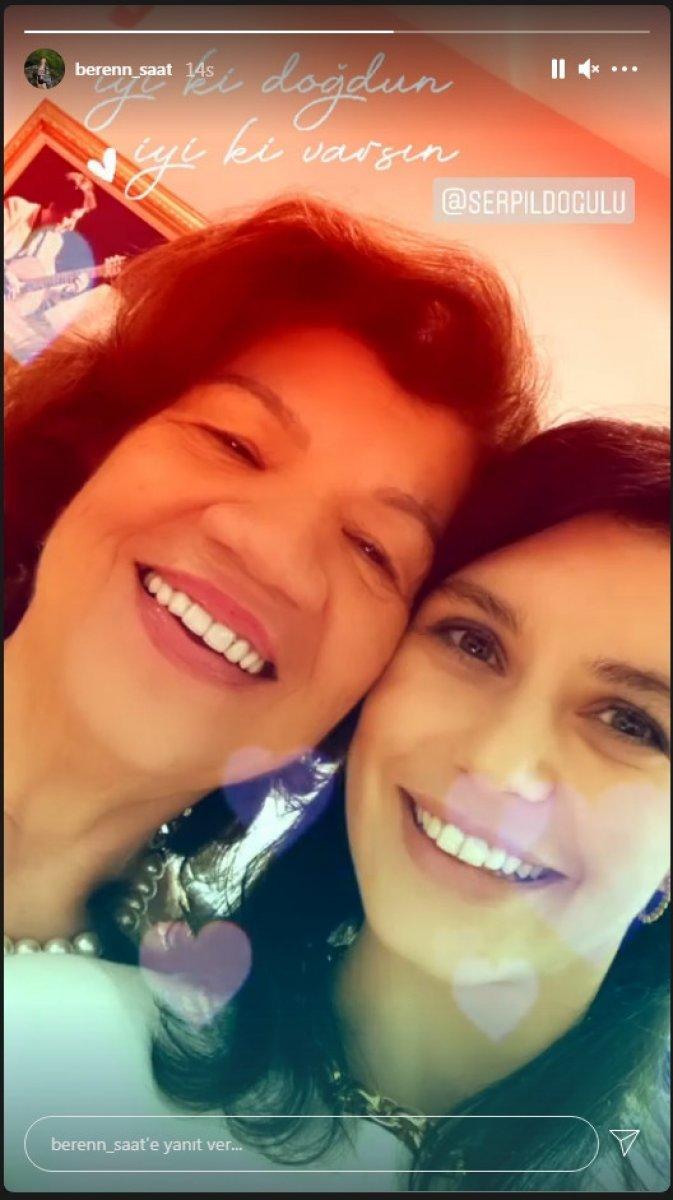 Beren Saat'ten Serpil Doğulu paylaşımı
