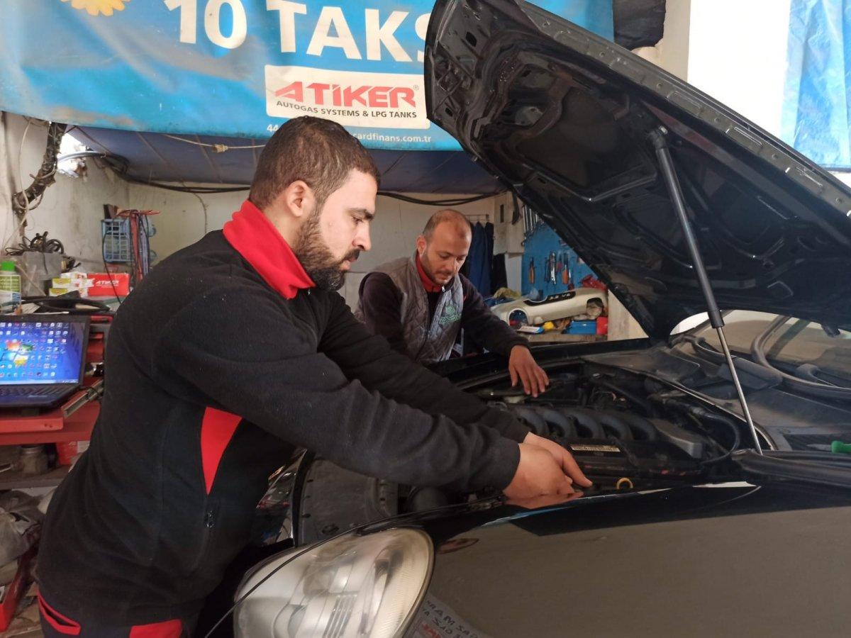 Siirt'te milyonluk Porsche’ye LPG takıldı