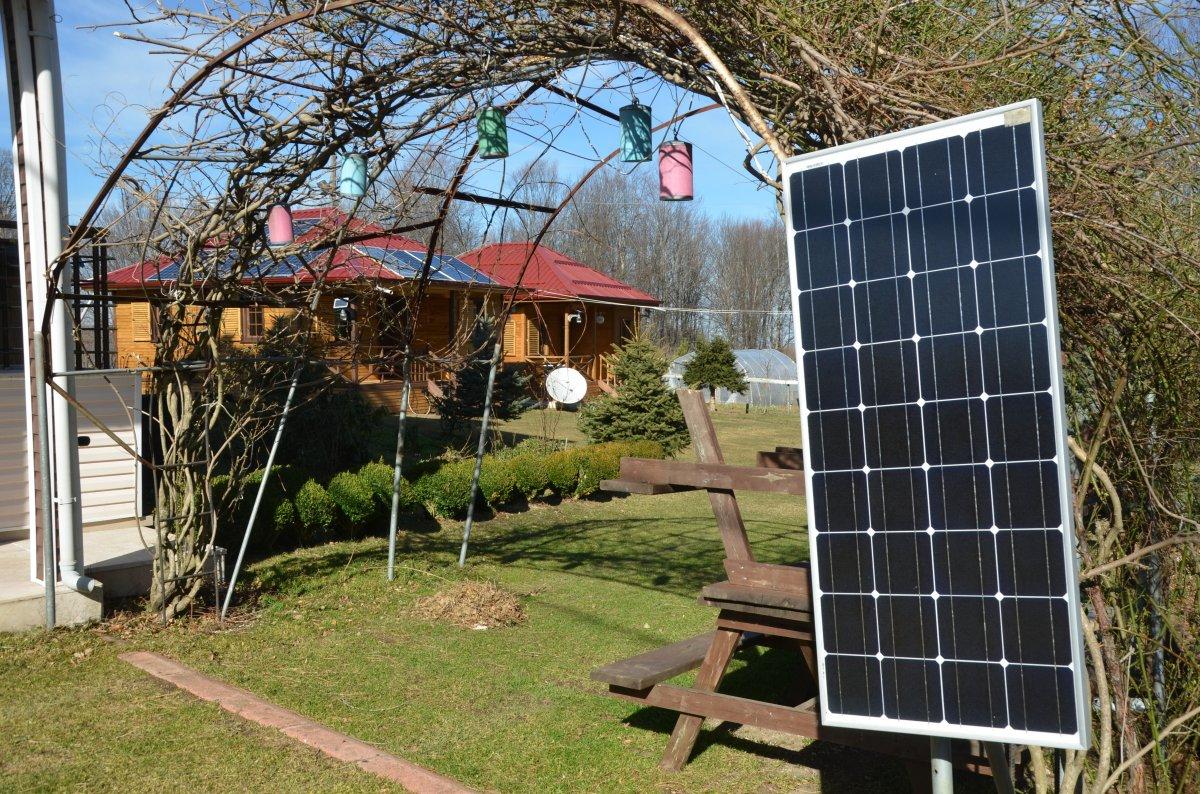 Ordu'da vatandaş, evine güneş panelleri kurdu