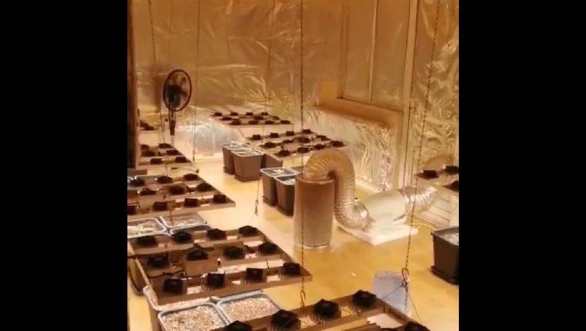 Zonguldak'ta evi adeta uyuşturucu fabrikasına çevirdiler