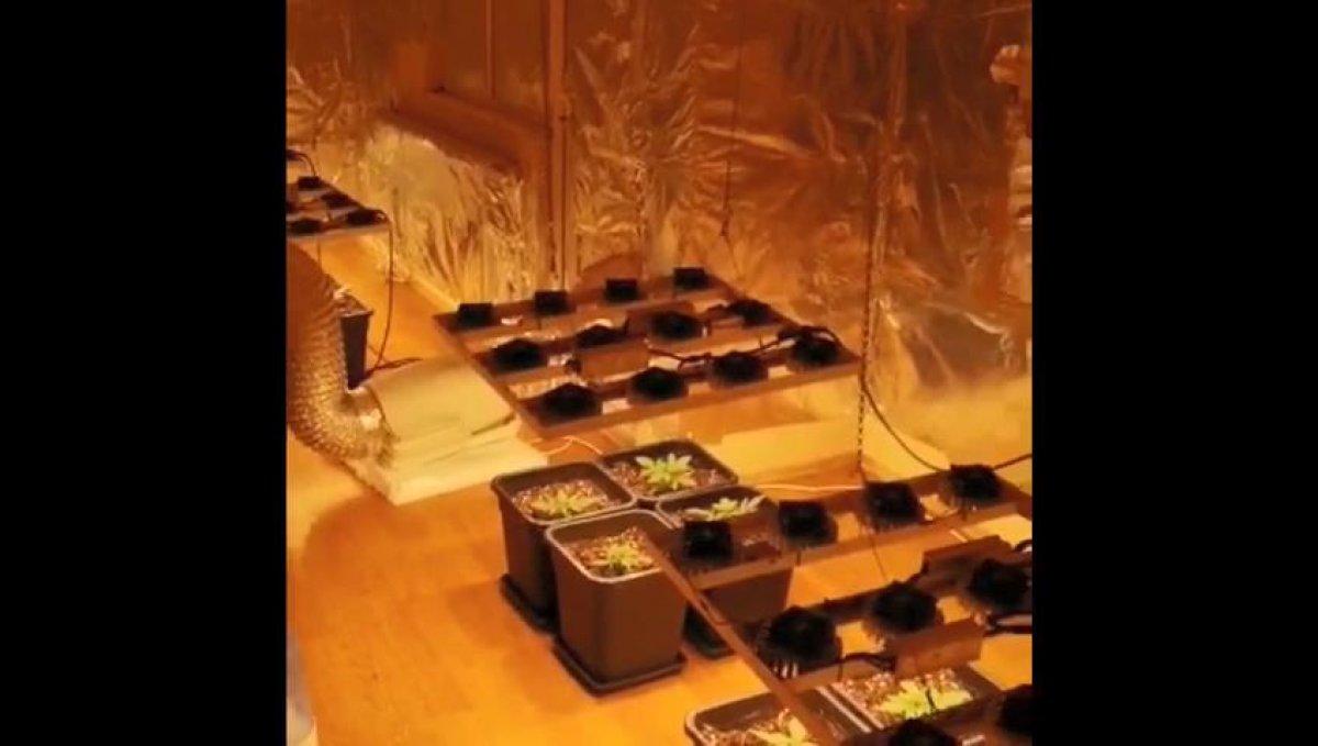 Zonguldak'ta evi adeta uyuşturucu fabrikasına çevirdiler