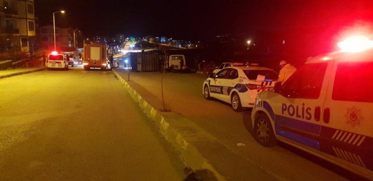 Karabük'te alkollü sürücünün aracı, kazada kağıt gibi yırtıldı