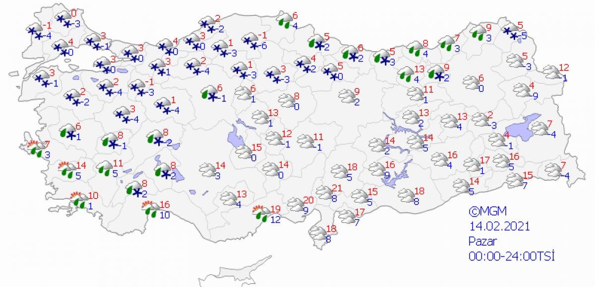 İstanbul'a kar geliyor: Havalar 20 derece birden düşecek