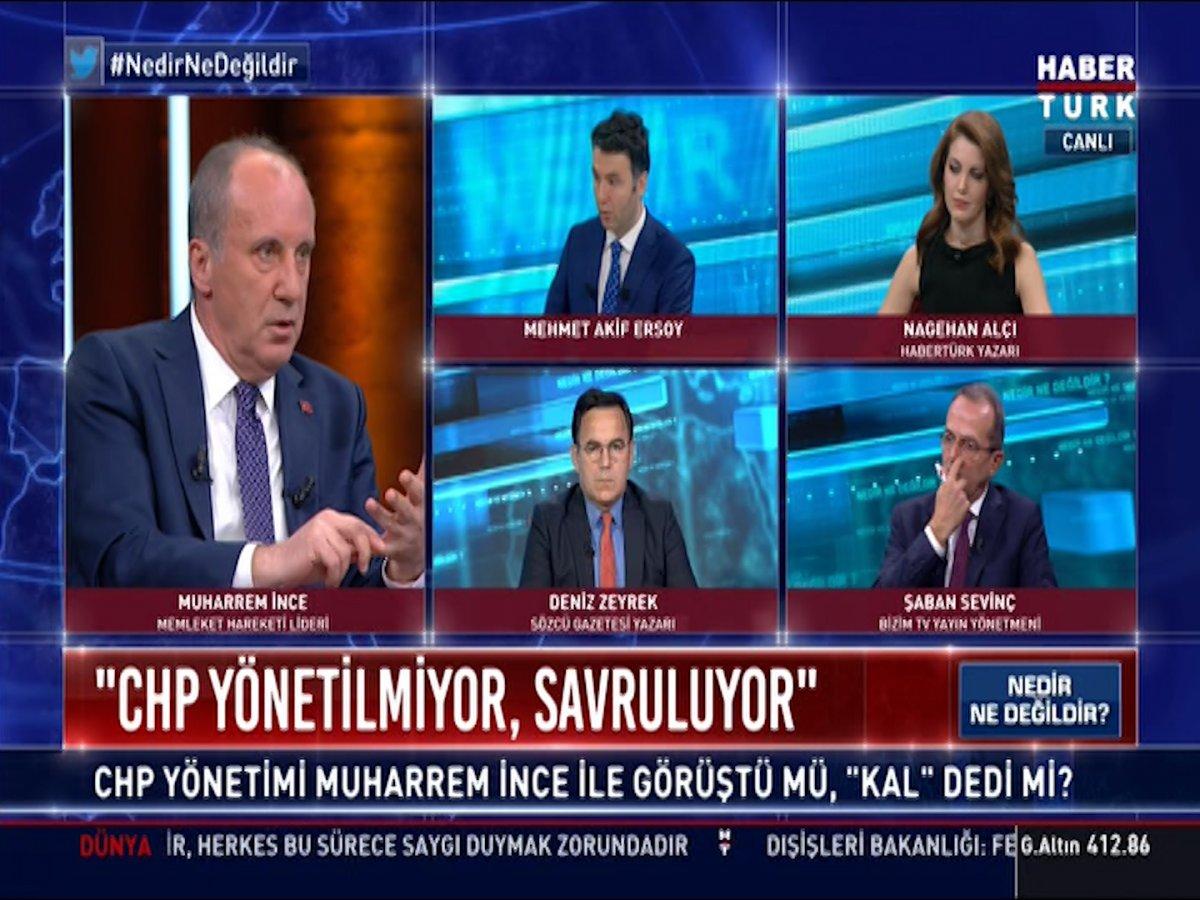 Muharrem İnce'den Kılıçdaroğlu'na: Partide demokrasi yok, kim inanır sana