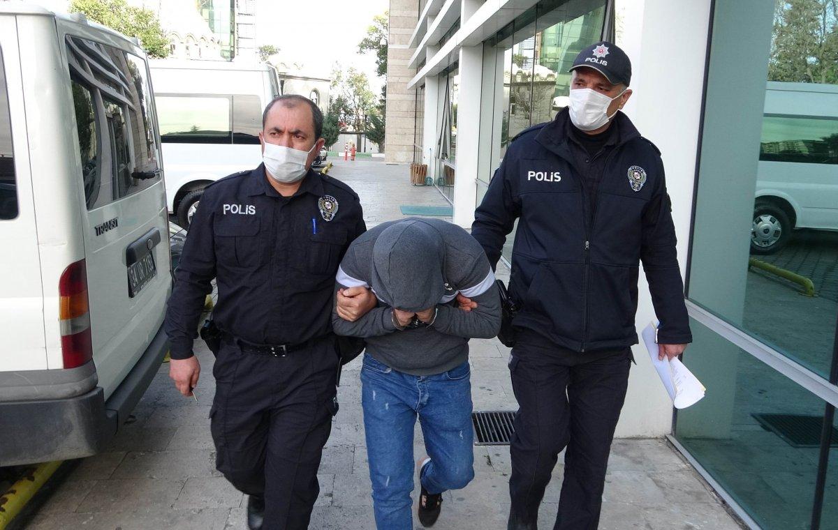 Samsun'da, 'sadece baklava yedim' diyen hırsızın foyasını kameralar ortaya çıkardı