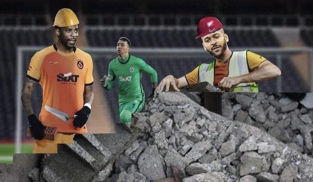 Galatasaray defansı, Alanya karşısında sınıfta kaldı