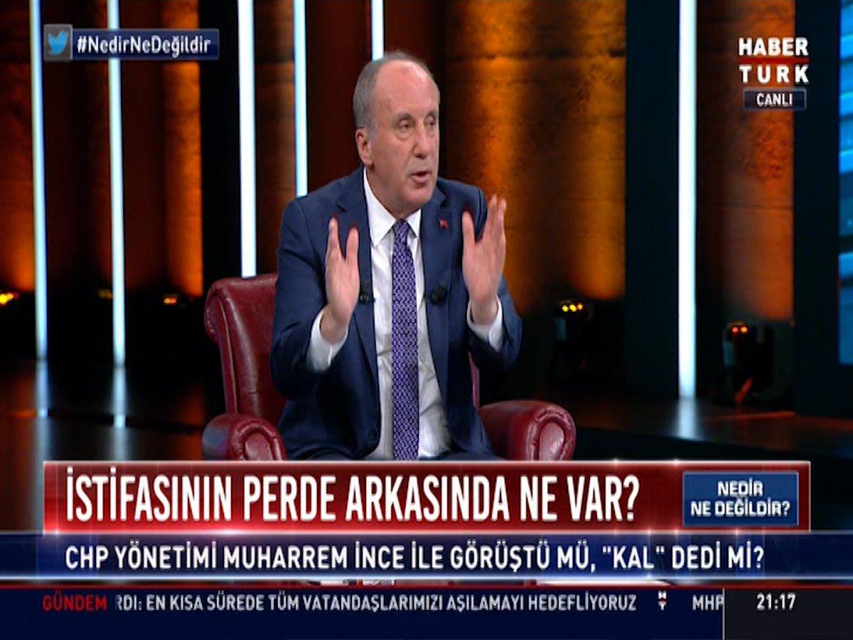 Muharrem İnce'den CHP yönetimine: Kripto Tayyipçi bunlar