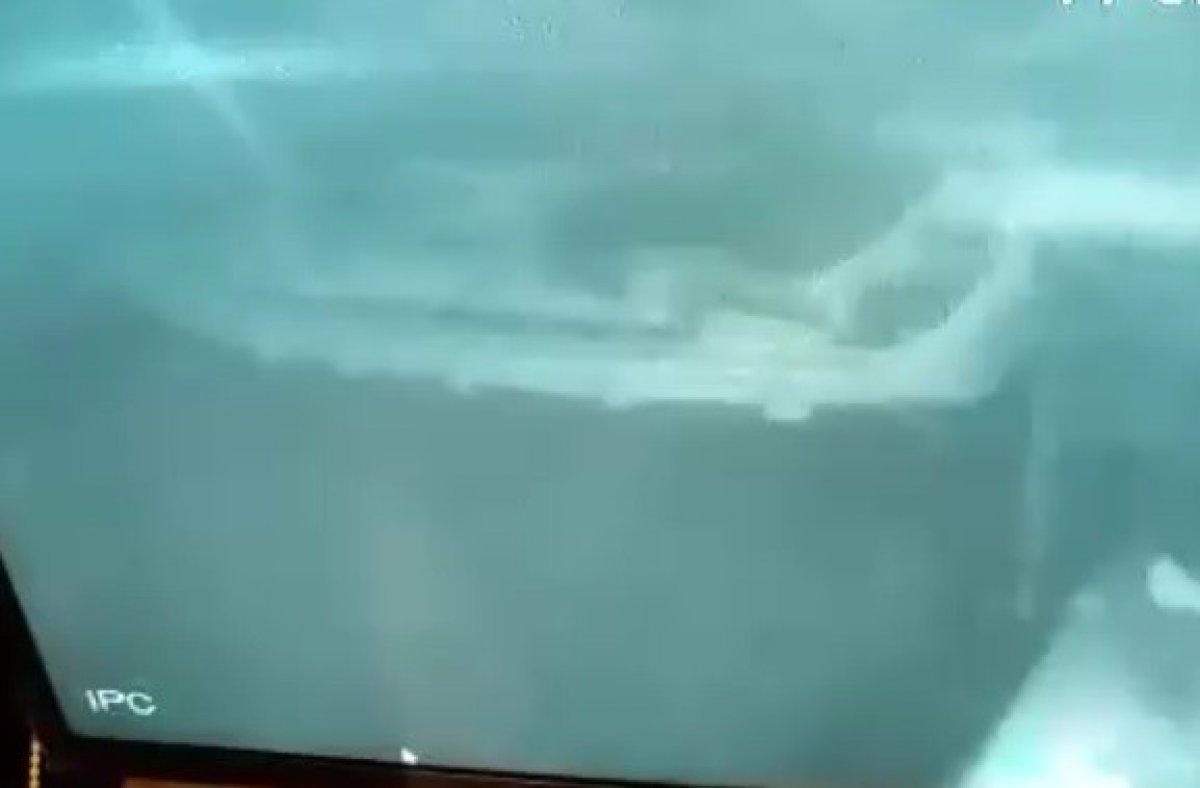 İzmir'de hortum sonrası görüntüleri kameralara yansıdı