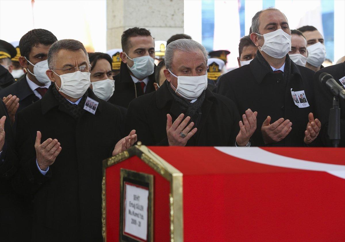 Gara şehitleri için cenaze töreni düzenlendi