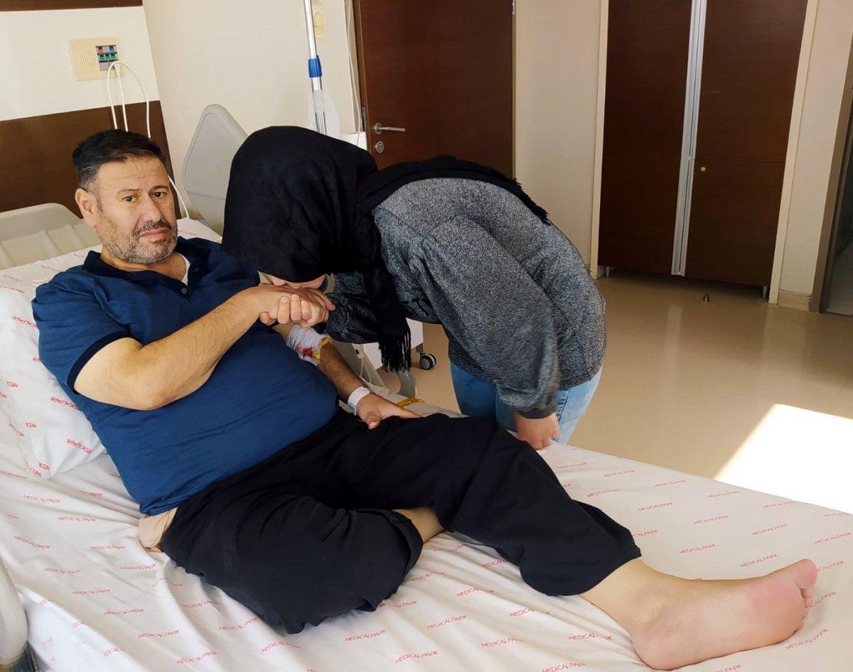 Antalya'da kayınpederine donör oldu: Bizde ‘baba’ demişsek bitmiştir