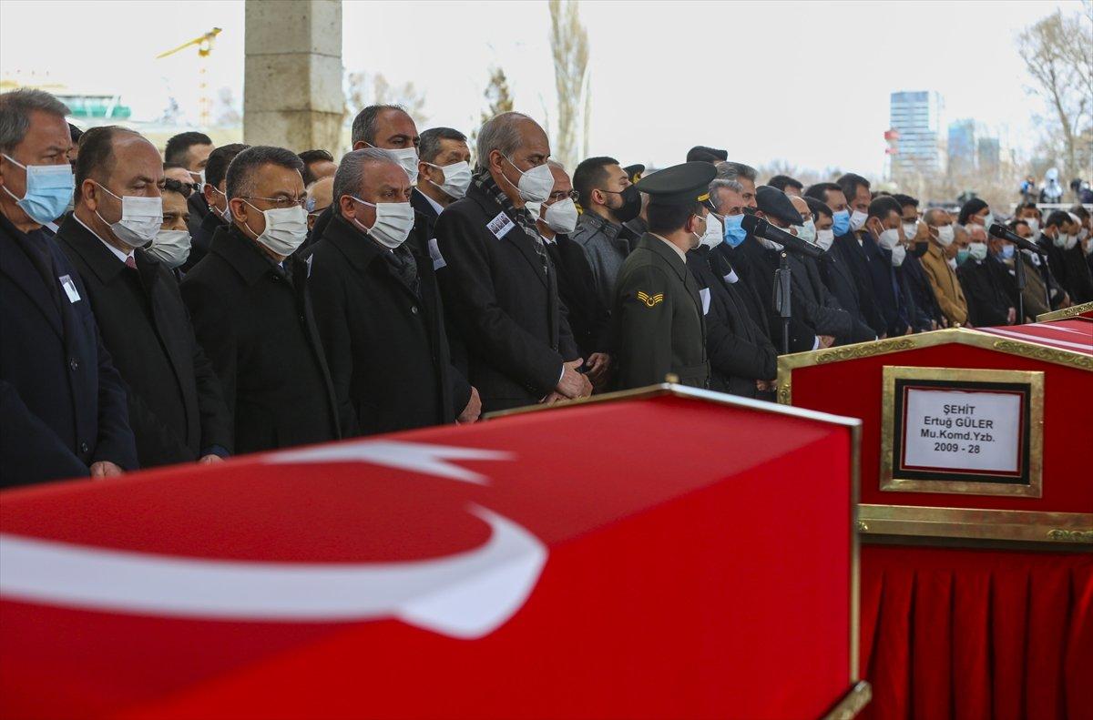 Gara şehitleri için cenaze töreni düzenlendi