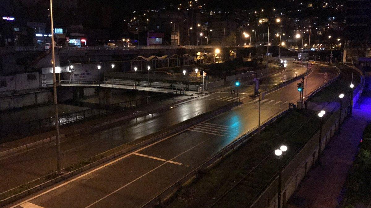 56 saatlik hafta sonu kısıtlaması başladı