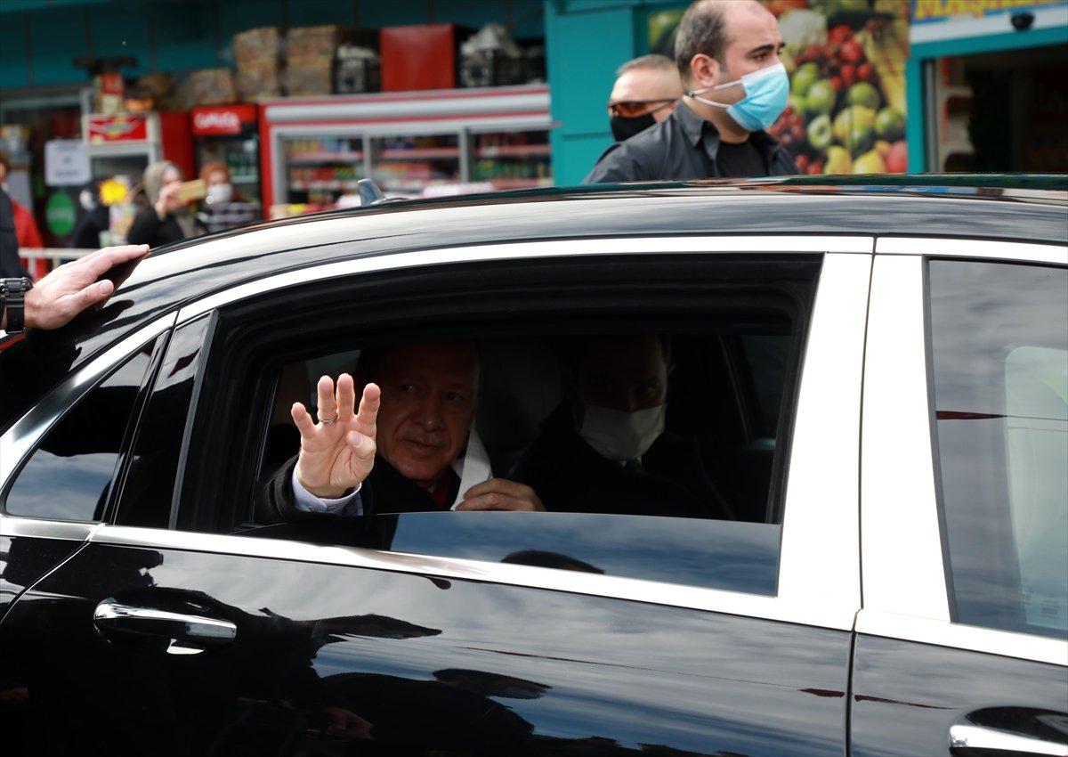 Cumhurbaşkanı Erdoğan, memleketi Rize'de