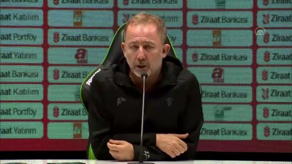 Sergen Yalçın: Çok daha erken bitirmemiz gerekirdi