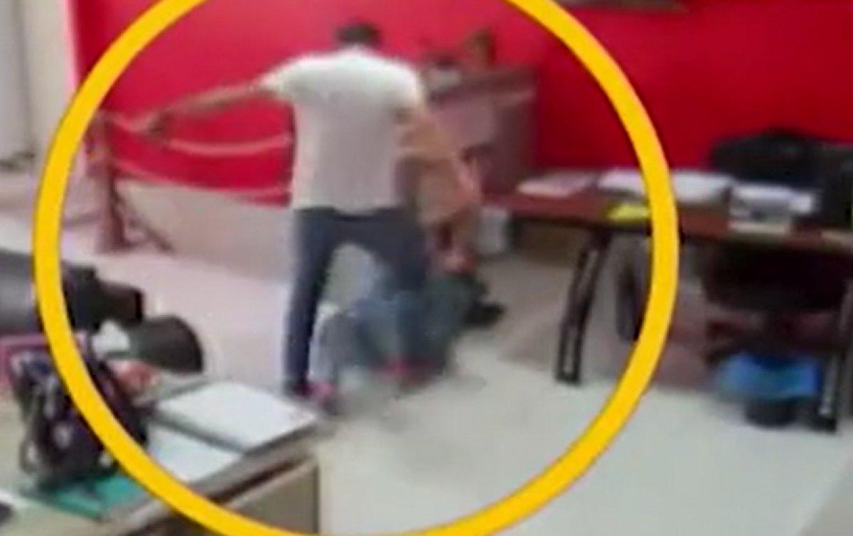 İstanbul'da kadın çalışan patronu tarafından darbedildi