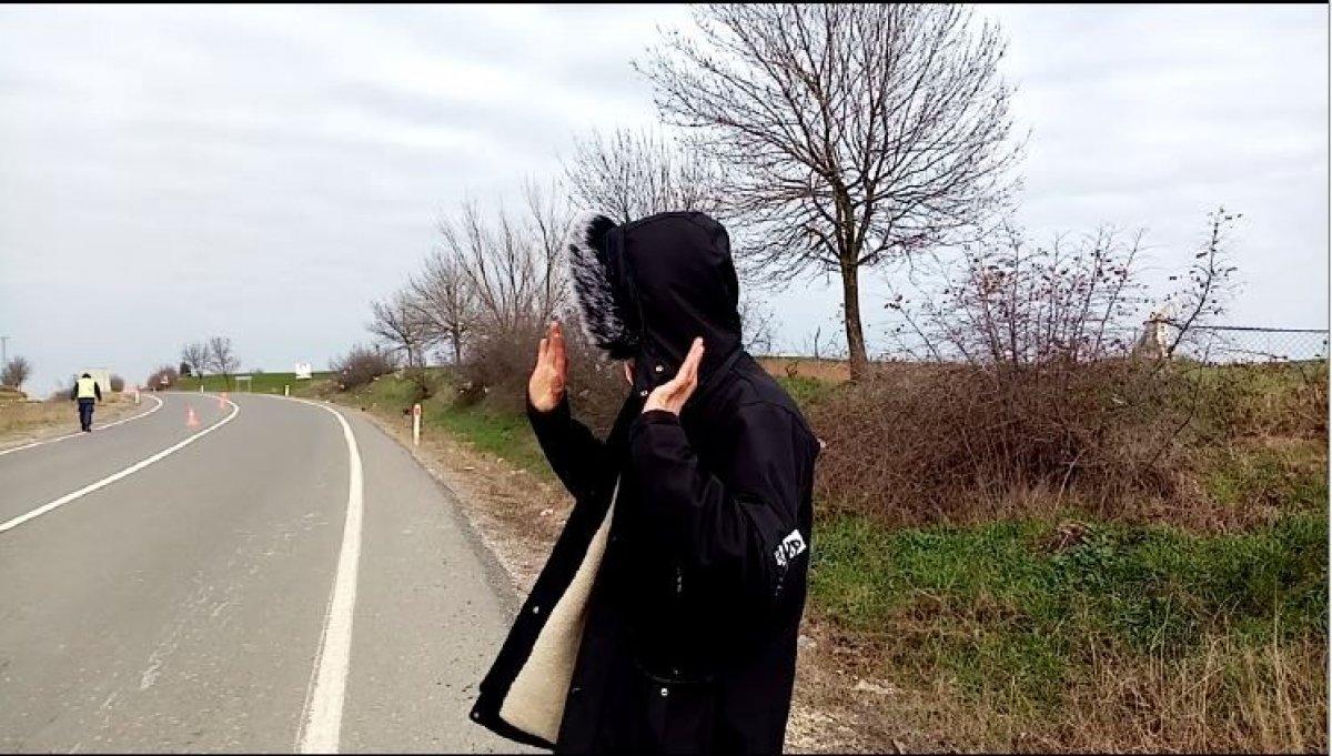 Tekirdağ'da kısıtlamayı ihlal eden genç cezadan kaçamadı