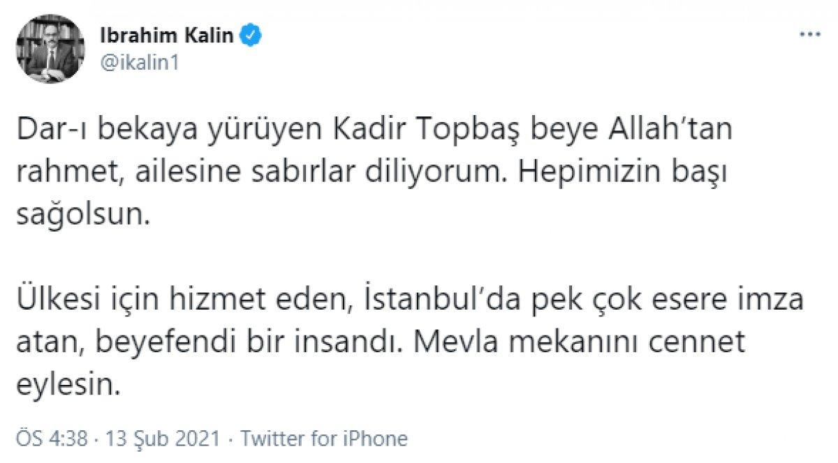 Fahrettin Koca: Fedakar Kadir ağabeyimiz Hakk'a yürüdü